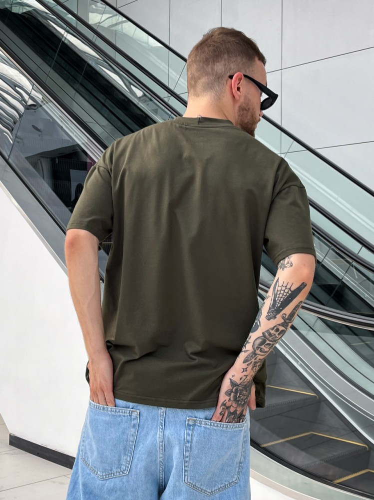 Футболка Reload Don't Stop хакі, фото №5