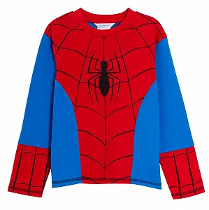 Пижама Marvel Spiderman Длинная Детская Комплект из двух частей synthetic.ua - Фото 1