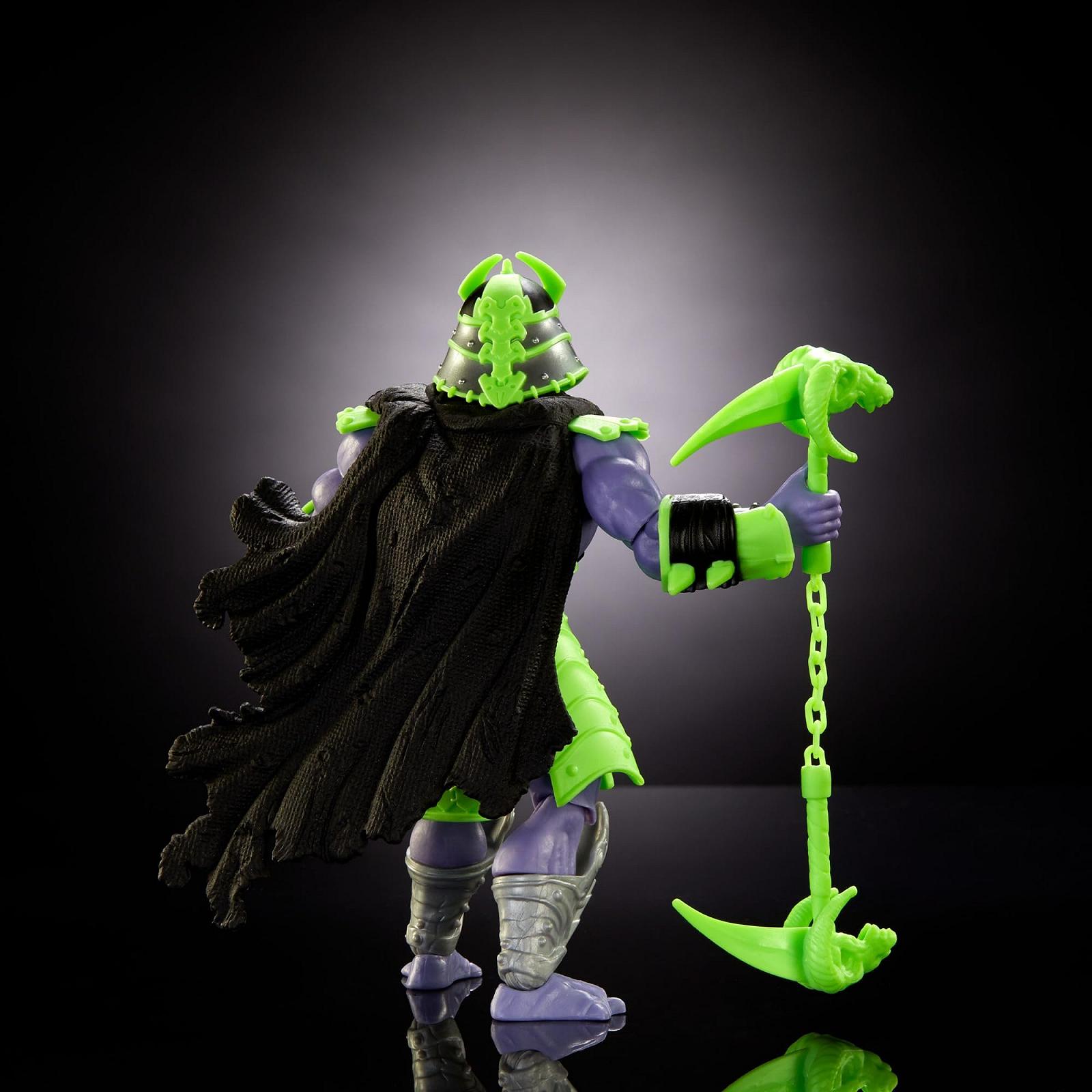 Фігурка Action Masters of the Universe Skeletor Turtles of Grayskull з аксесуарами, фото №6