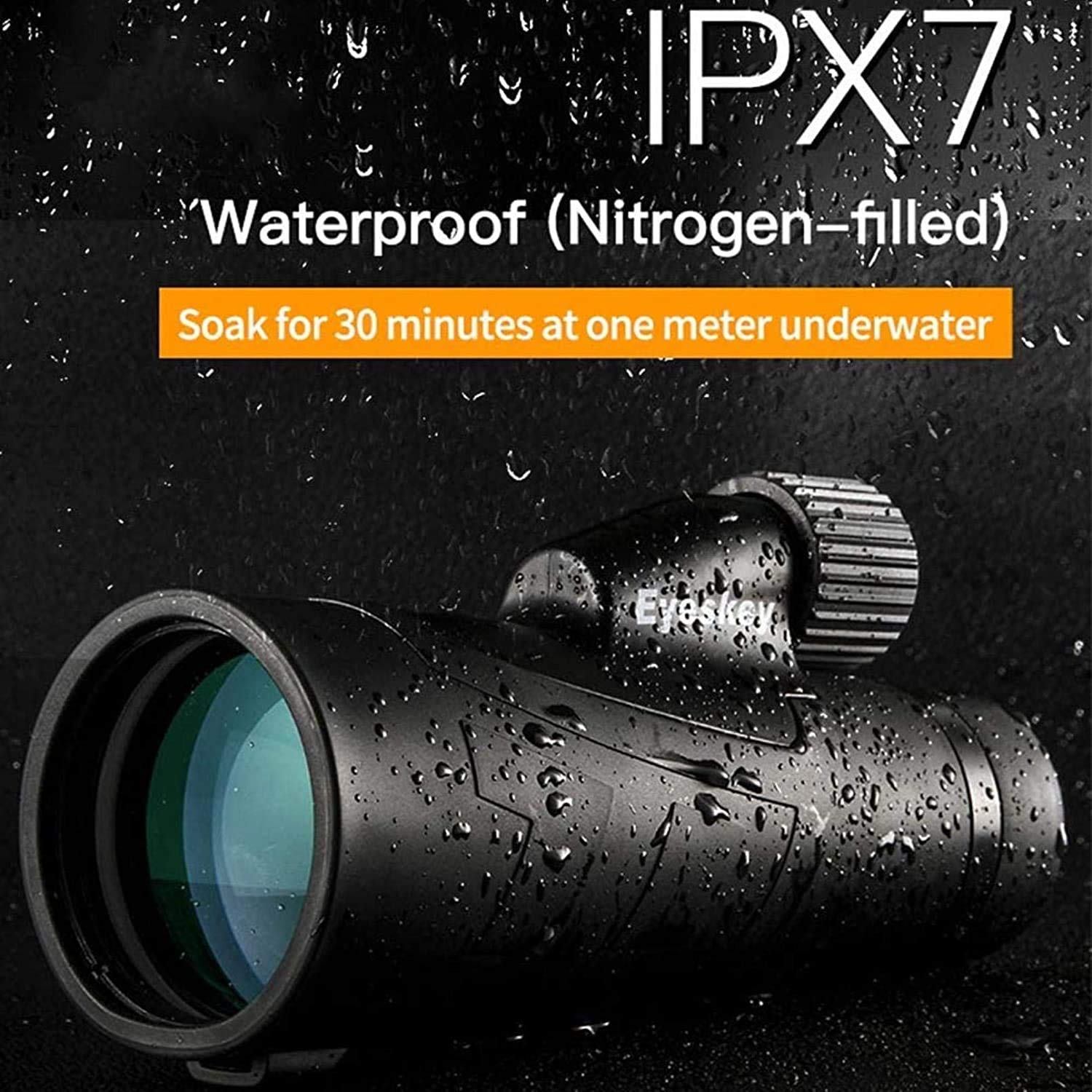 Монокулятор QHYTL HD Водонепроникний з кріпленням Тринога Прозоре BAK4-призма, фото №3 Монокулятор QHYTL HD Водонепроникний з кріпленням Тринога Прозоре BAK4-призма, фото №3