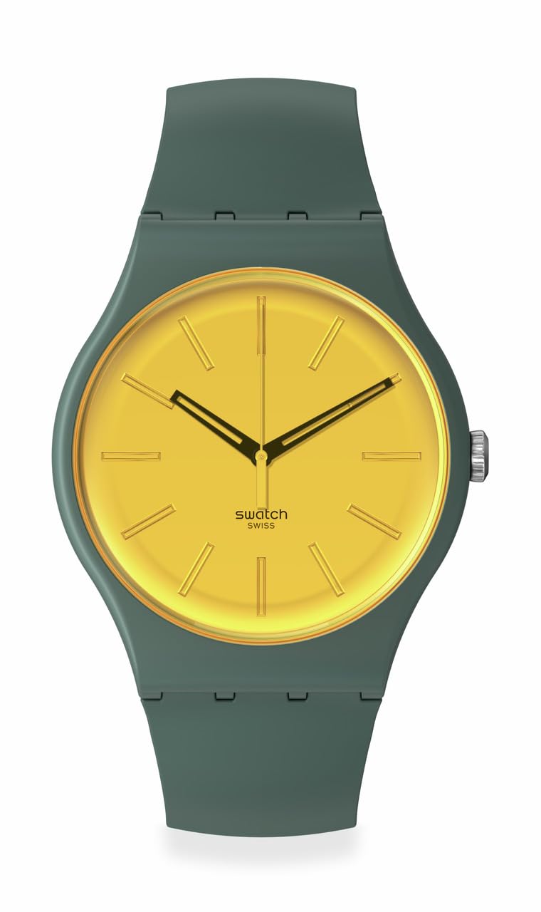 Часы Swatch SO29G103 Casual Essentials Зелёный, фото №1 Часы Swatch SO29G103 Casual Essentials Зелёный, фото №1