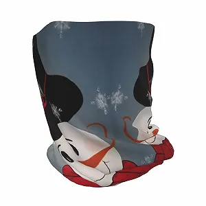 Универсальная шапка-бини ESASAM с милым принтом снежной девочки synthetic.ua - Фото 1