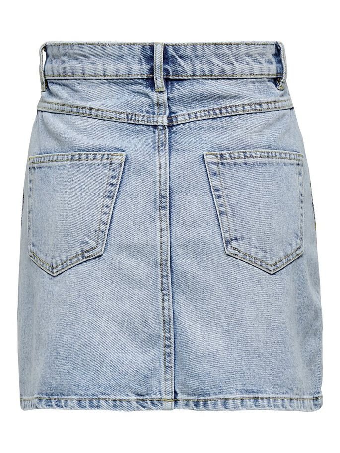 Спідниця ONLROSE LIFE ASHAPE SKIRT BB NAS2630 15196756 Light Blue Denim ONLY Блакитний S, фото №4