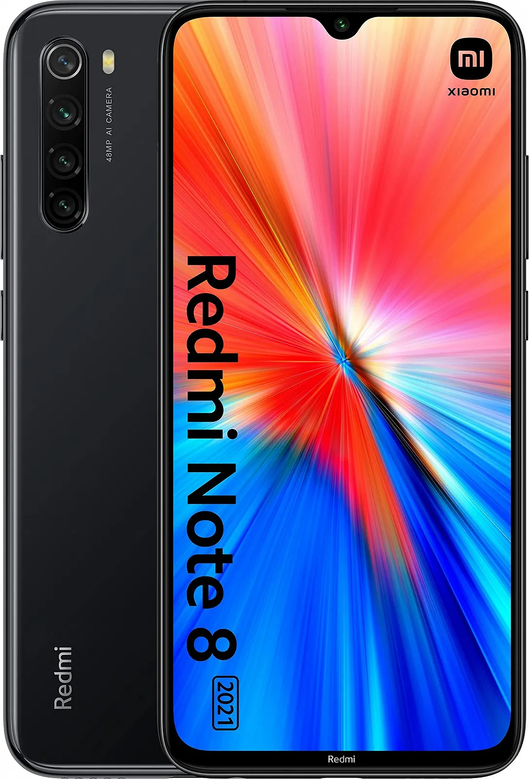 Смартфон Xiaomi Redmi Note 8 (2021) 4GB RAM 64GB Dual SIM Space Black, фото №3