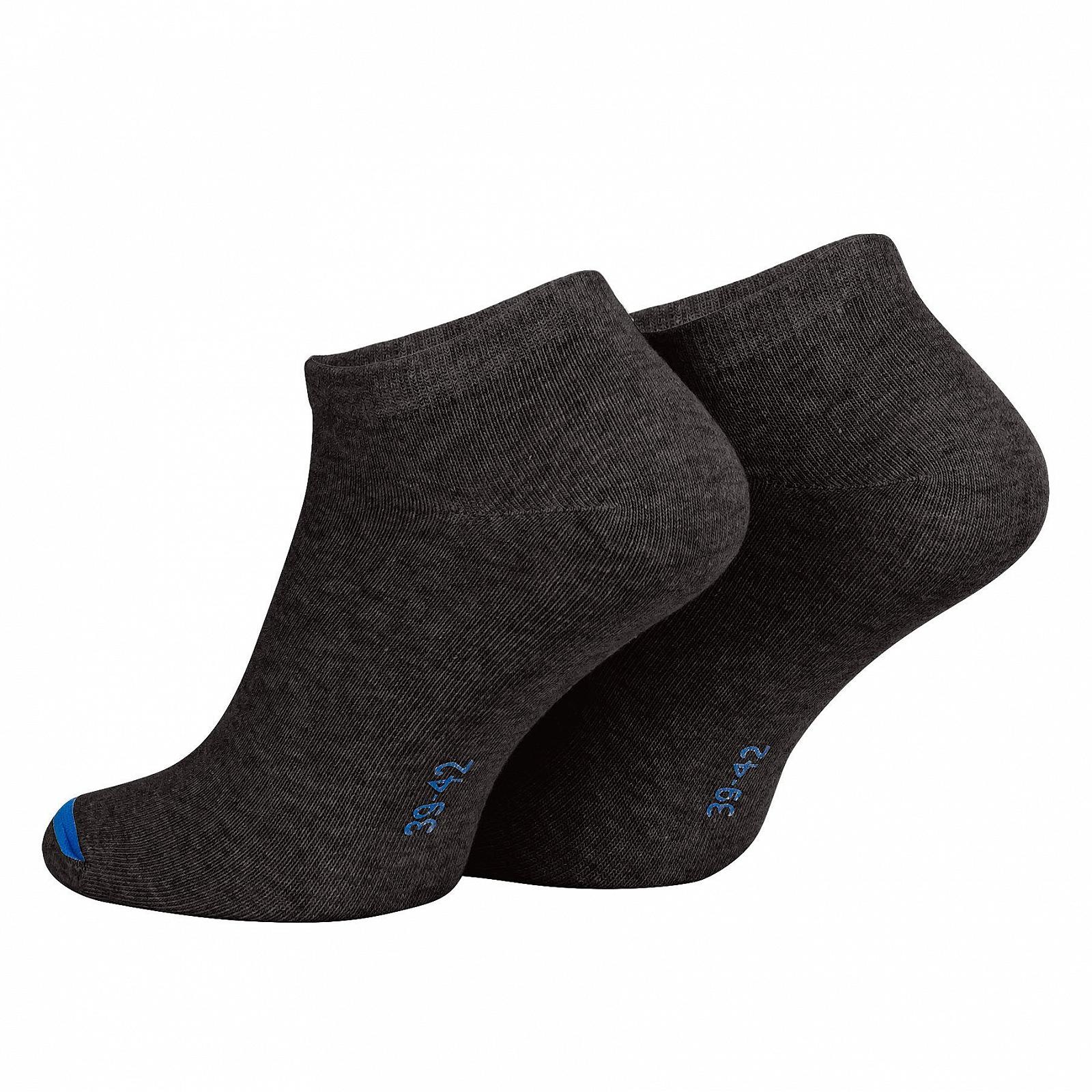 Носки Спортивные Хлопковые Бесшовные с Сортировочным Устройством Черный Серый Белый Неоновые Детали Короткие Унисекс, фото №3