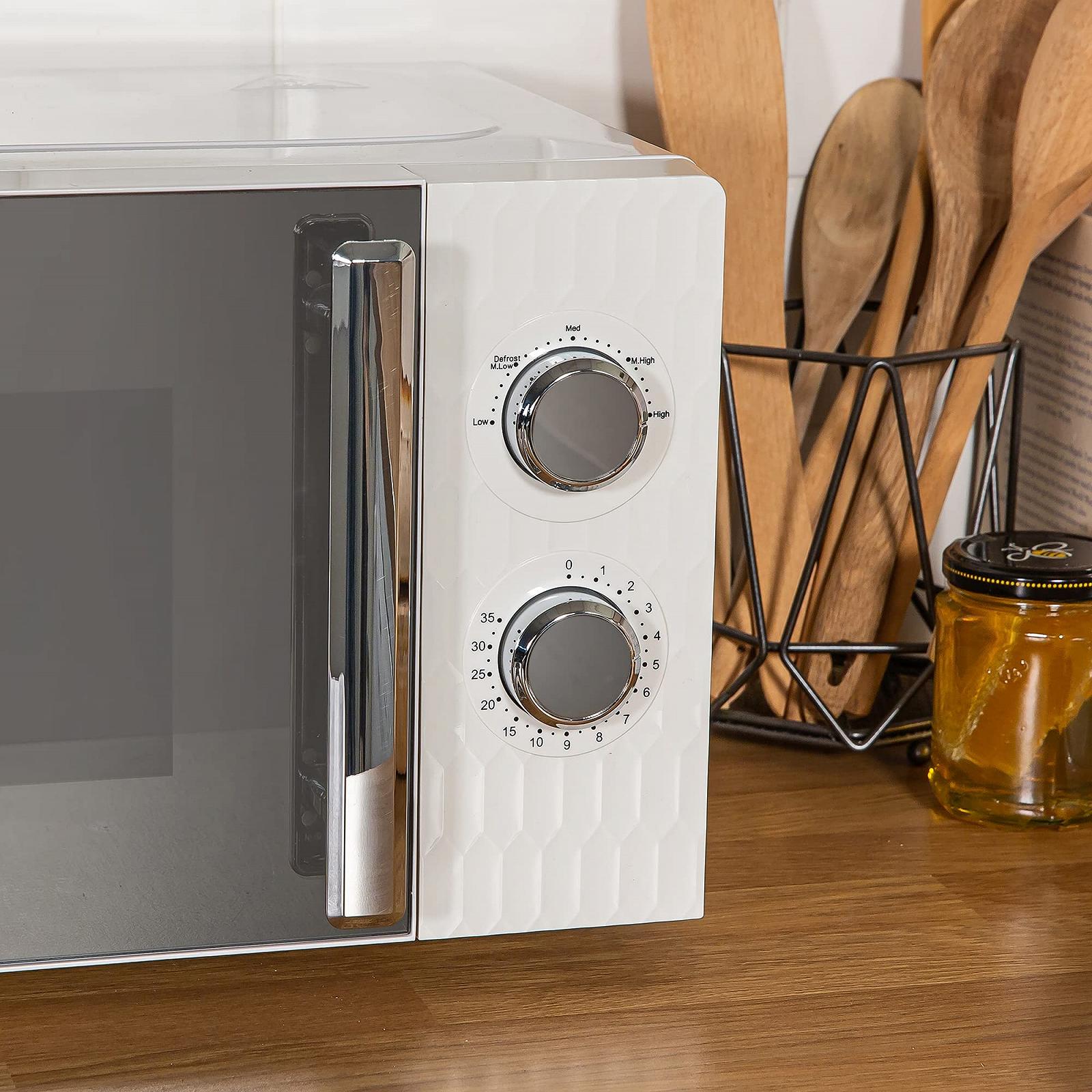 Микроволновая печь Russell Hobbs Honeycomb Solo RHMM715 17L 700W White, фото №8 Микроволновая печь Russell Hobbs Honeycomb Solo RHMM715 17L 700W White, фото №8