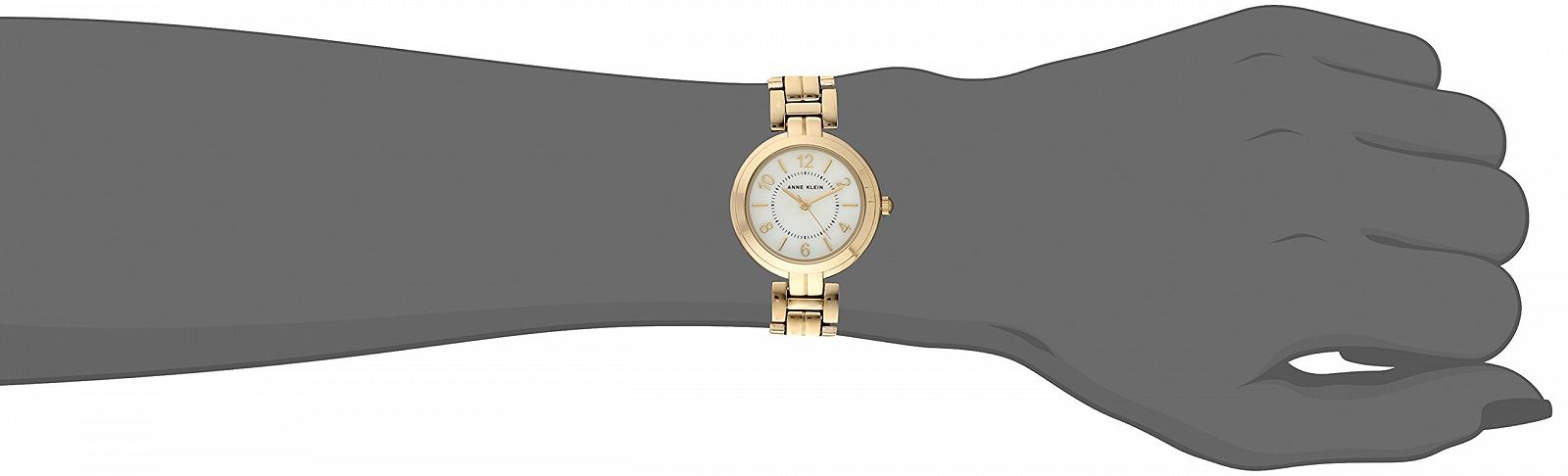 Жіночий годинник Anne Klein Золотистий браслет, фото №2