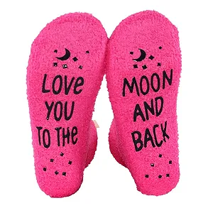 Носки с надписью для подруги в подарок - Смешные носки женские, подарки для женщин, смешные, подарок подруге, смешные подарки для мамы, бабушки, лучшей подруги, подруги, розовый - Фото 1