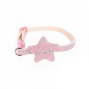Ошейник Star Pet для собак малых пород и кошек розовый 72773992 - Фото 1