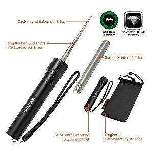 Точилка для ножей SHARPAL 178N Алмазная 3-в-1 для пил и серрейторов 600 грит synthetic.ua - Фото 1