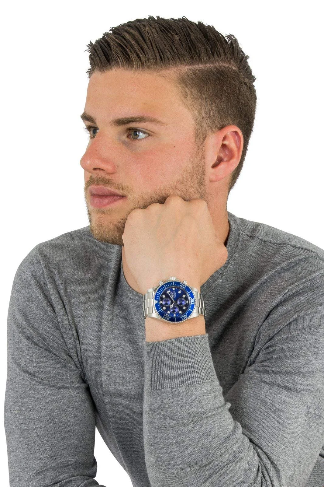 Годинник Кварцовий Invicta Pro Diver Чоловічий, Нержавіюча сталь, 43 мм, фото №4 Годинник Кварцовий Invicta Pro Diver Чоловічий, Нержавіюча сталь, 43 мм, фото №4