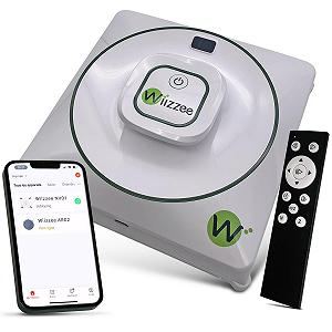 Робот для мойки окон Wiizzee NV-01, Slim, Тихий, 3 режима уборки (N/Z/NZ), Управление через приложение, Дистанционное управление, Белый - Фото 1