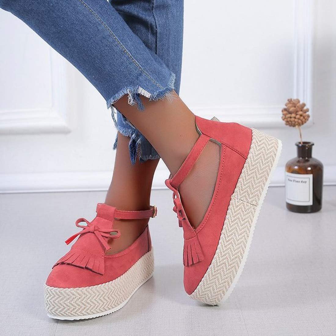 Женские летние сандалии на платформе, фото №4