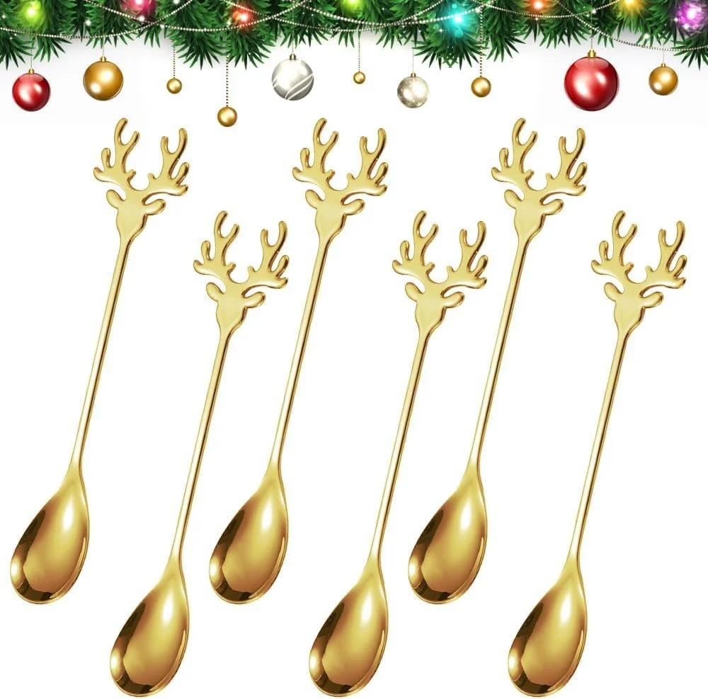 Ложка для змішування Moose, з нержавіючої сталі, для цукру, фото №1