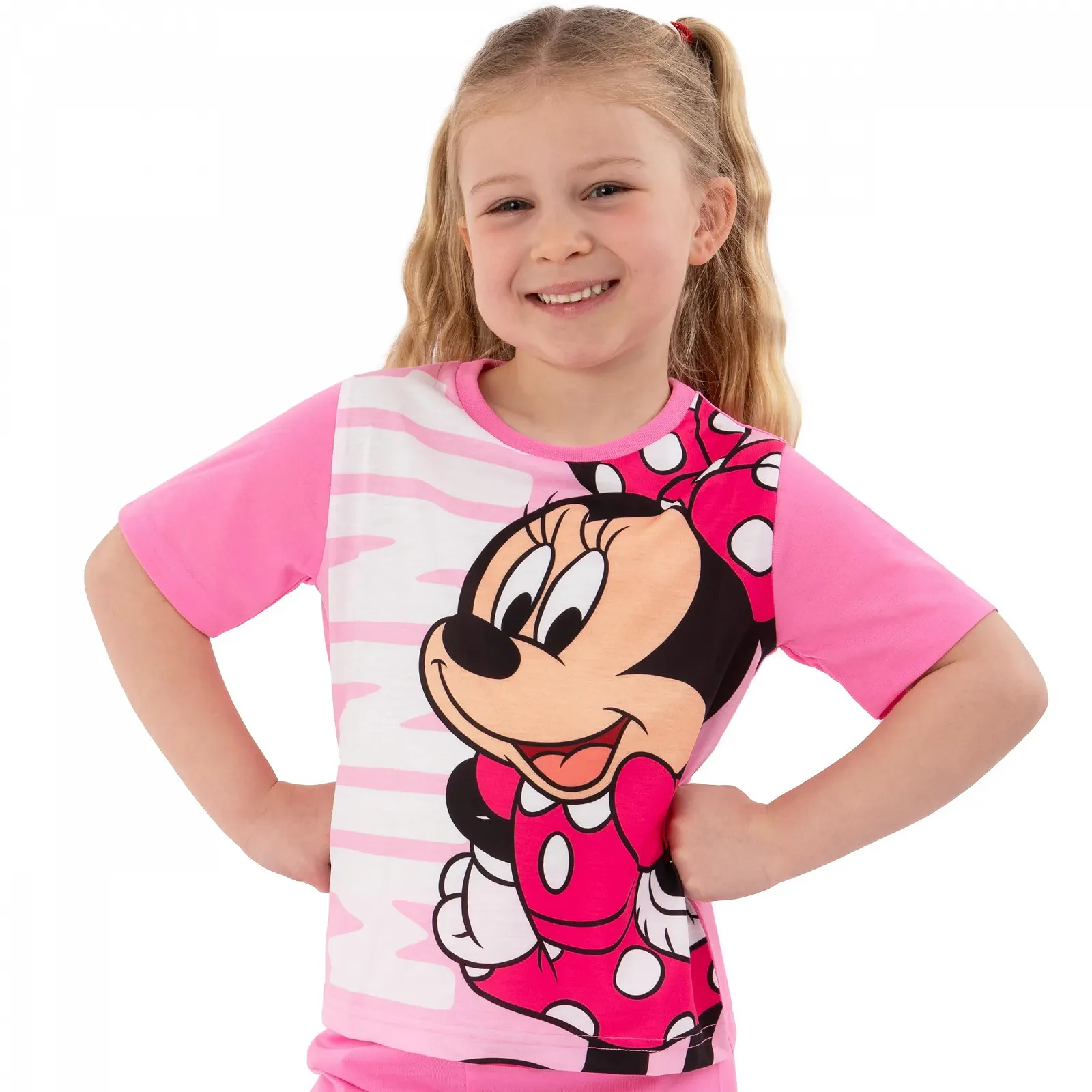 Піжама Disney Minnie Mouse Літня піжама для дівчат Дитяча піжама Minnie Mouse, фото №3 Піжама Disney Minnie Mouse Літня піжама для дівчат Дитяча піжама Minnie Mouse, фото №3