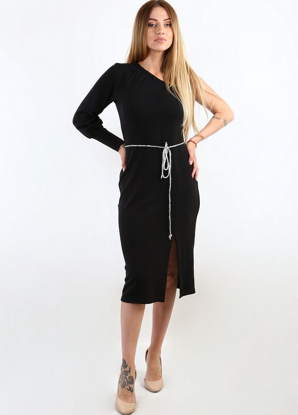 Платье inDresser M Черный (IN-0290В057А-Black), фото №1