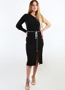 Платье inDresser L Черный (IN-0290В057А-Black) - Фото 1