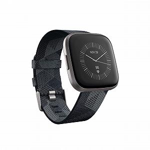 Смарт-годинник Fitbit Versa 2 Special Edition Сірий димчастий / Оливковий - Фото 1