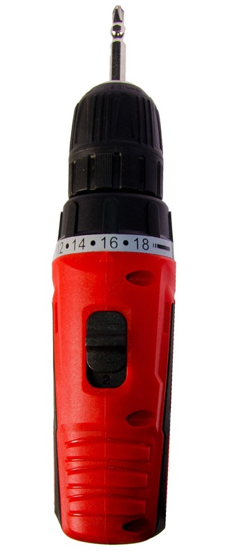 Дриль-шуруповерт акумуляторна MPT 16 В Li-ion 1.5 Аг 2 швидкості 0-400/1450 об/хв 10 мм АКБ кейс MCDT1626.B2, фото №4