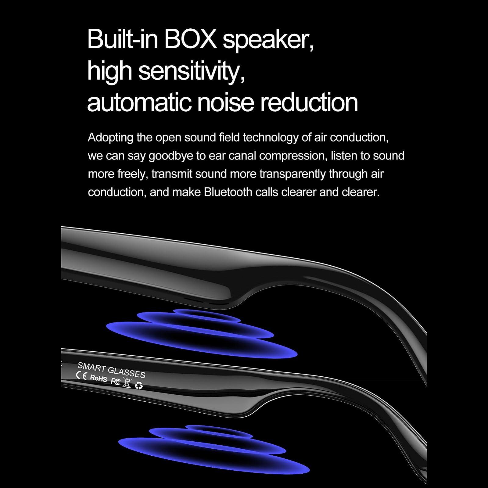 Розумні окуляри AI Translation з Bluetooth-динаміком для бездротового застосунку, переклад 163 мовами в реальному часі, фото №8