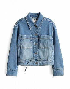 Джинсовая куртка OPUS Hemely Loose из смеси хлопка BCI - Фото 1