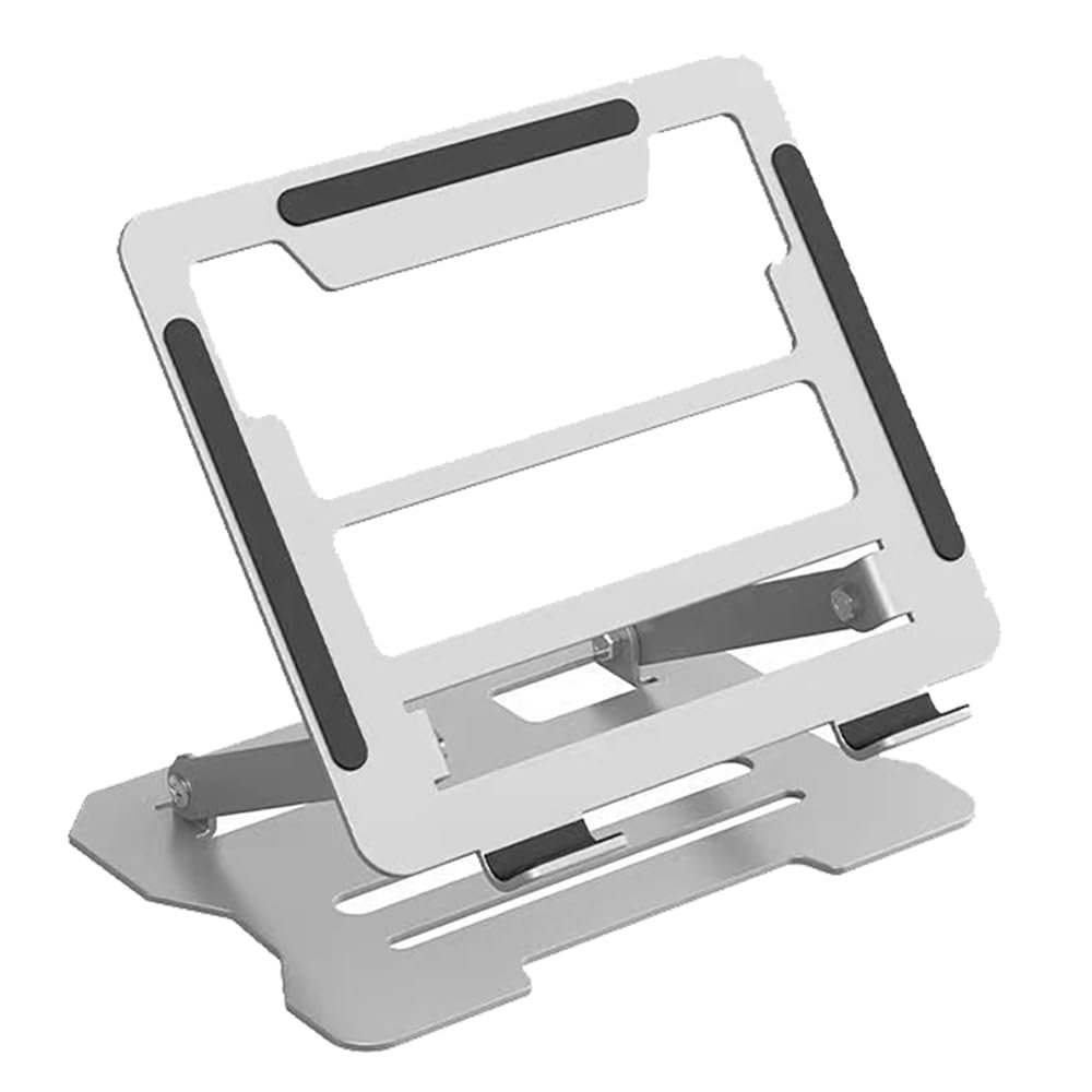 Регульована Підставка для Ноутбука Металева Складна, фото №1