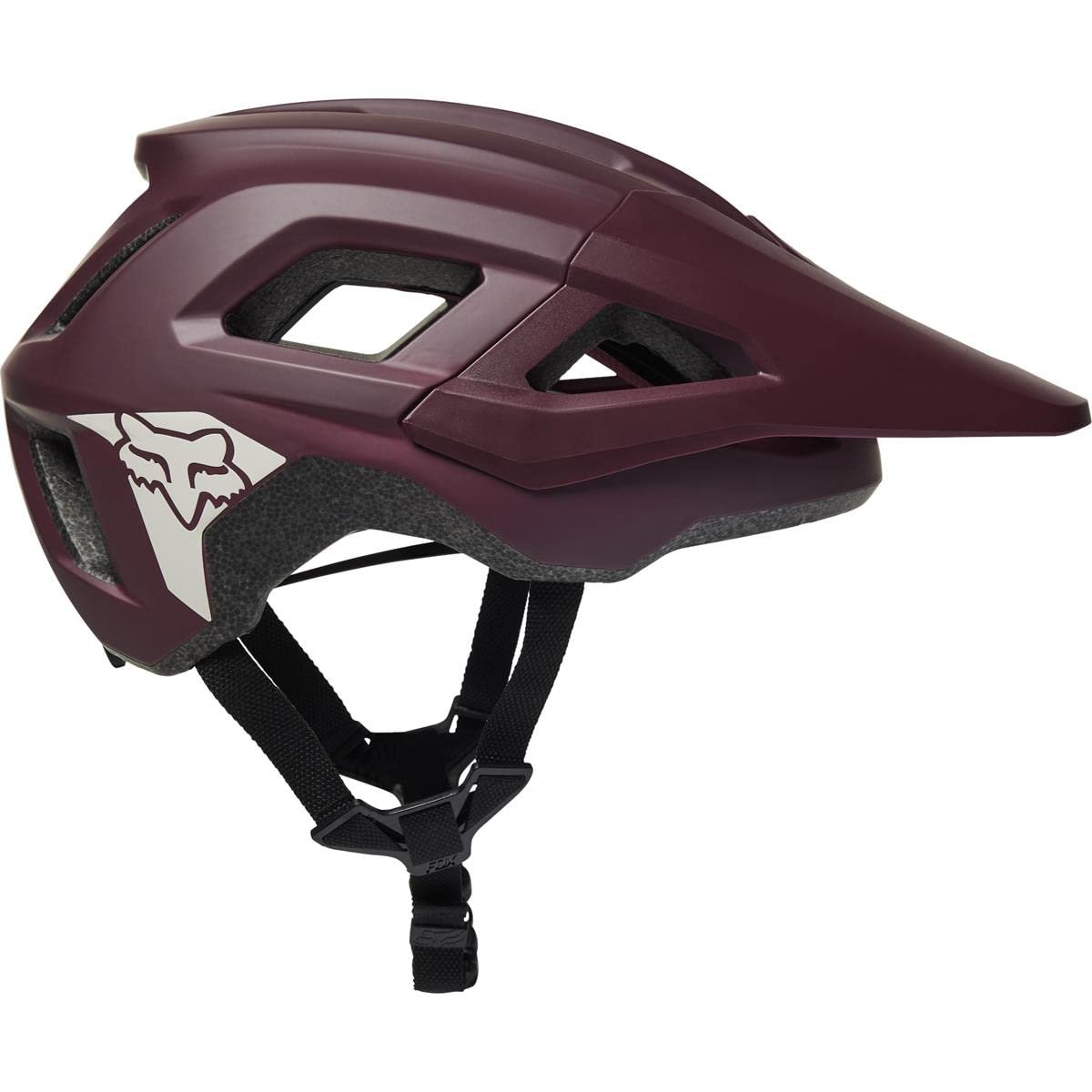 Шолом Fox Junior YTH Mainframe Ce Dark Maroon, Red, One Size, фото №2
