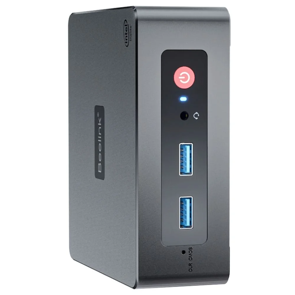 Міні ПК Beelink Mini S N5095 / RAM 8ГБ / 128ГБ SSD / 2 x HDMI / Wi-Fi 5 / Bluetooth 4.2 / Windows11 Pro / Чорний, фото №5