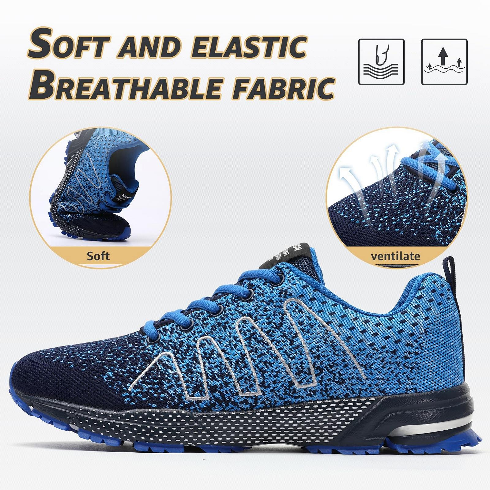 Кросівки ASHION Чоловічі Спортивні Дихаючі Легкі, фото №5 Кросівки ASHION Чоловічі Спортивні Дихаючі Легкі, фото №5