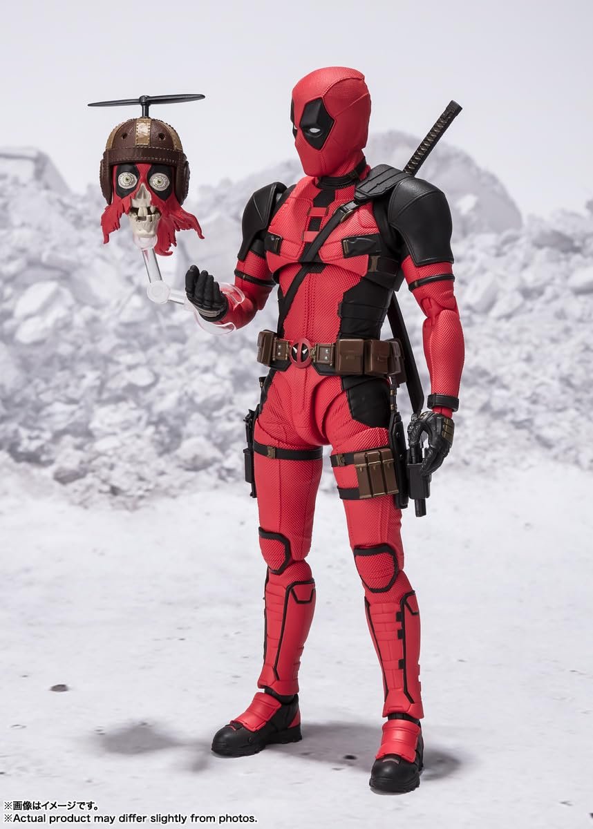 Екшн-фігурка Bandai Spirits S.H.Figuarts Deadpool (Deadpool & Wolverine) Deadpool, фото №4