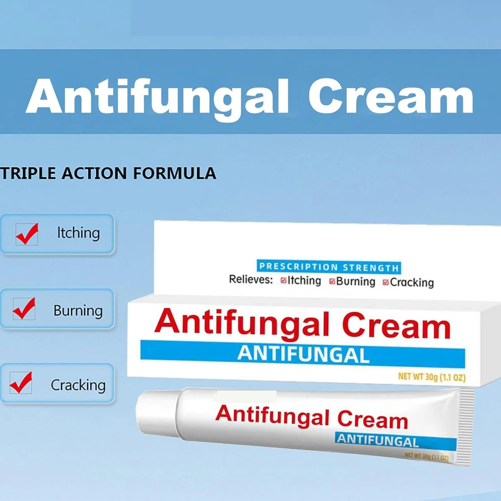 Крем протигрибковий Red Blue 2 шт, фото №3