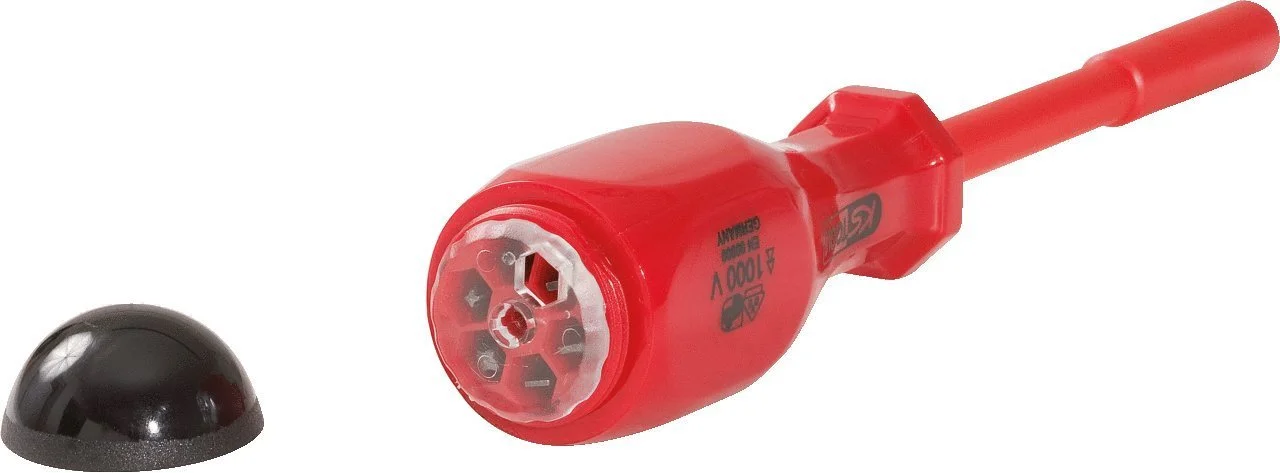 Викрутка для біт з магазином KS Tools 117.1625 1/4" 230 мм VDE, фото №3