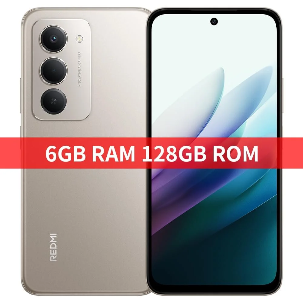 Смартфон Xiaomi REDMI 15 6 GB + 128 GB 6.9 дюймов FHD 7000 mAh 33 W 144 Hz Titanium, фото №2