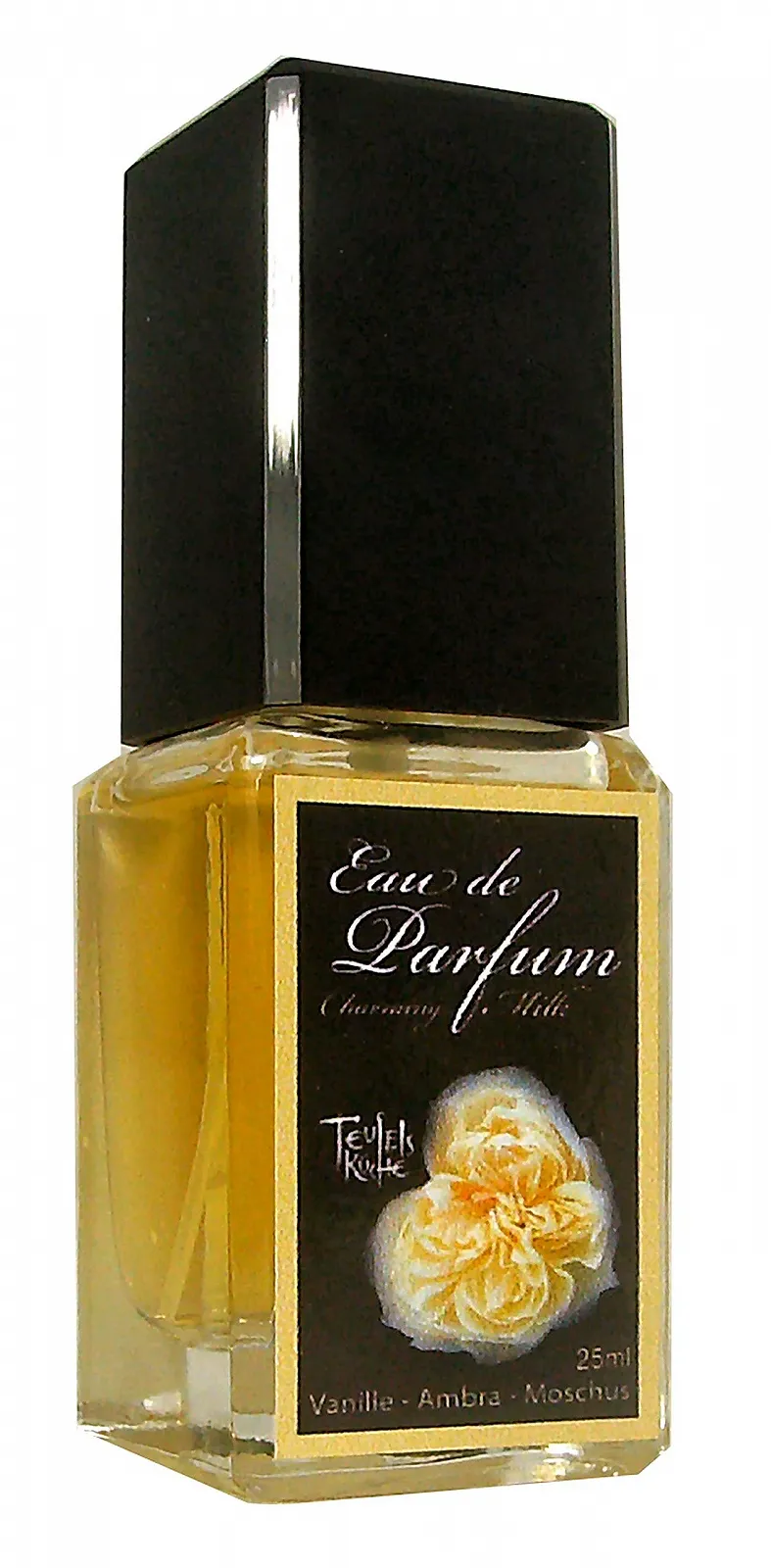 Парфумована вода Charming Milk, Very Vanilla, для жінок, ваніль, амбра, мускус, 25 мл, скляний флакон, фото №4