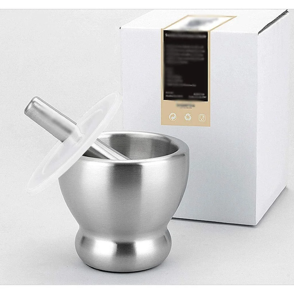 Ступка і товкач з нержавіючої сталі 304, фото №4