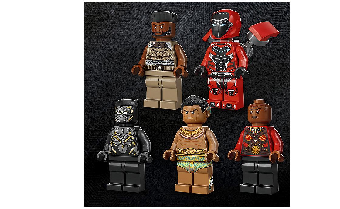 Детские конструкторы LEGO Super Heroes Marvel Чёрная Пантера: война на воде 76214, фото №3