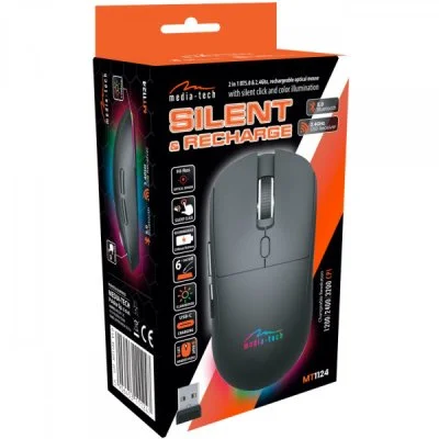 Мышка Media-Tech MT1124 Wireless Black (MT1124), фото №6 Мышка Media-Tech MT1124 Wireless Black (MT1124), фото №6