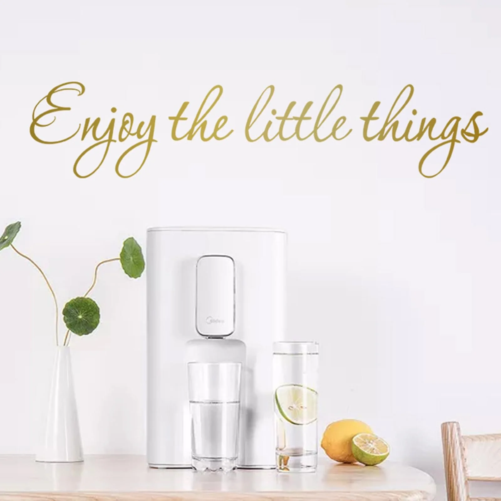 Настінна наклейка Enjoy the Little Things Цитата для вітальні та передпокою, фото №1 Настінна наклейка Enjoy the Little Things Цитата для вітальні та передпокою, фото №1