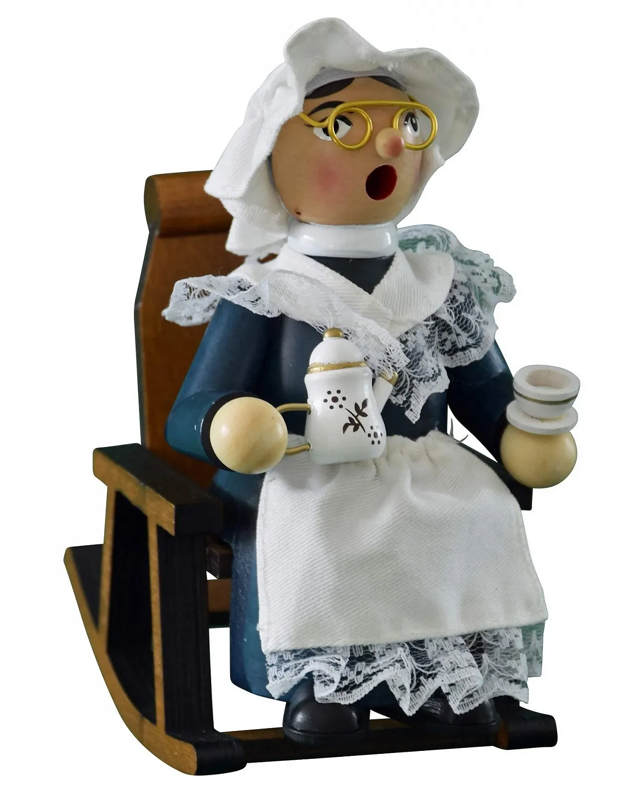Фигурка для курения Yanka-Style Бабушка в кресле-качалке Oколо 15 см высотой, фото №1 Фигурка для курения Yanka-Style Бабушка в кресле-качалке Oколо 15 см высотой, фото №1