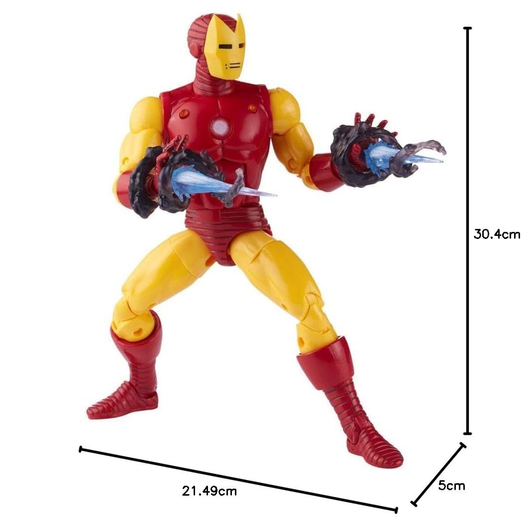 Фігурка Залізна Людина Marvel Hasbro Legends Series 20th Anniversary Series 1, 15 см, Multi, фото №3