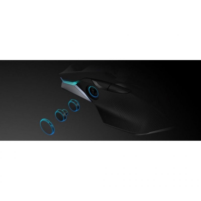 Мышка ASUS ROG Chakram Core Optical Black (90MP01T0-BMUA00), фото №3