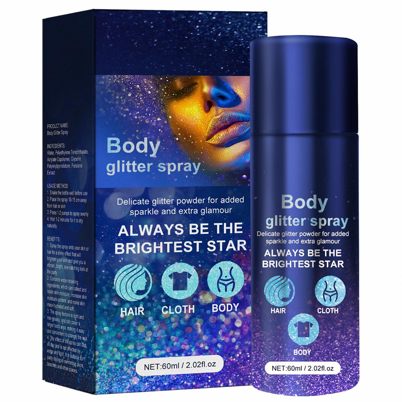 Хайлайтер Ristyur Гліттер спрей Обличчя і тіло, фото №7