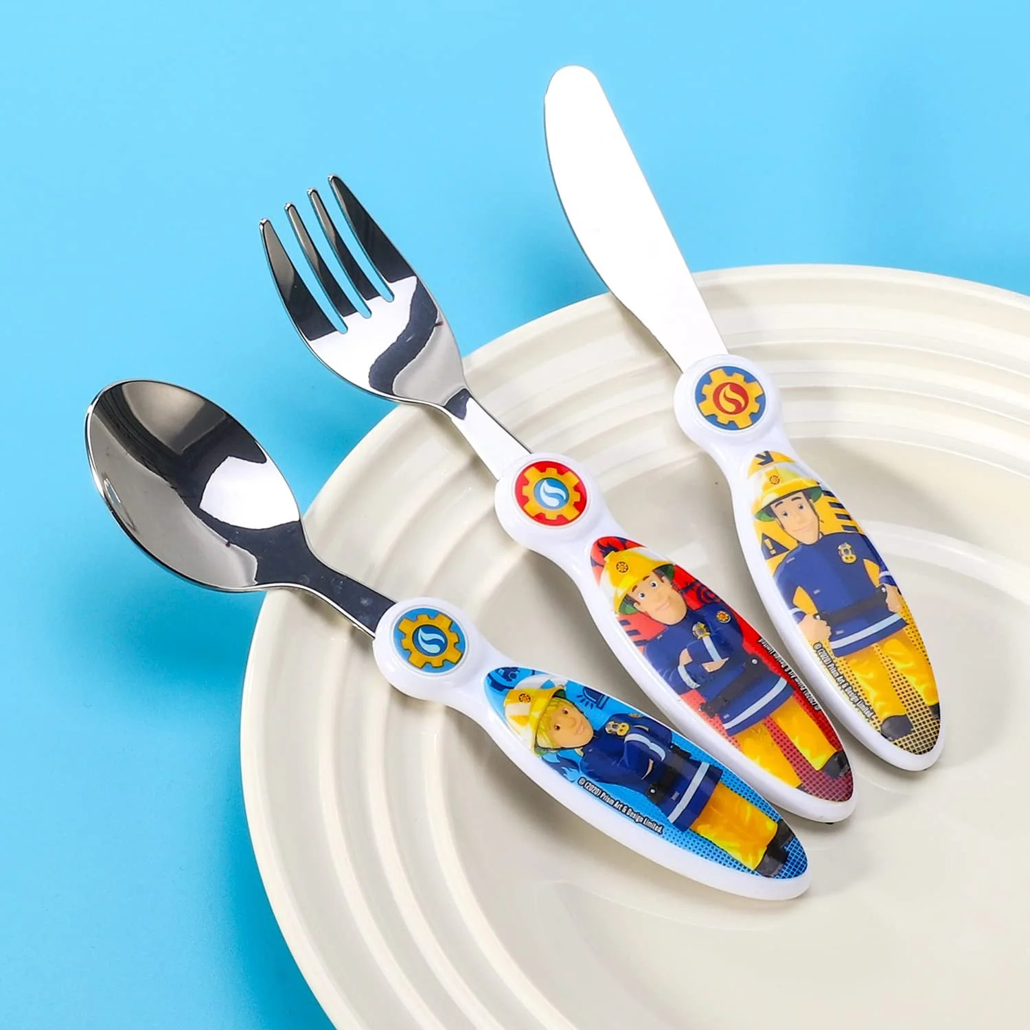 Набор детских столовых приборов Zawadi Global, 3 предмета (нож/вилка/ложка), фото №5 Набор детских столовых приборов Zawadi Global, 3 предмета (нож/вилка/ложка), фото №5