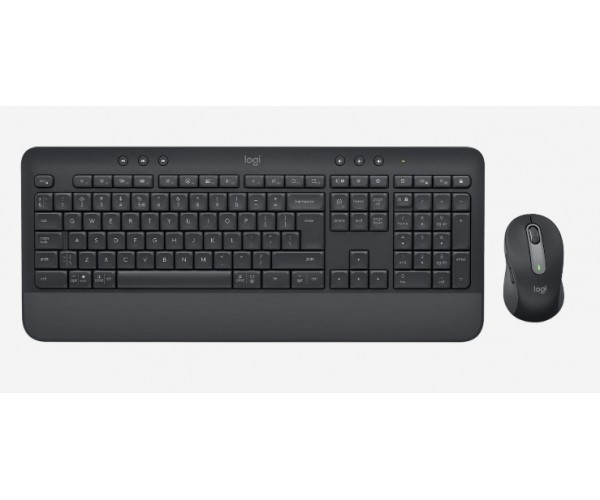 Комплект клавіатура мишка бездротовий Logitech MK650 Combo for Business Graphite (920-011004), фото №1