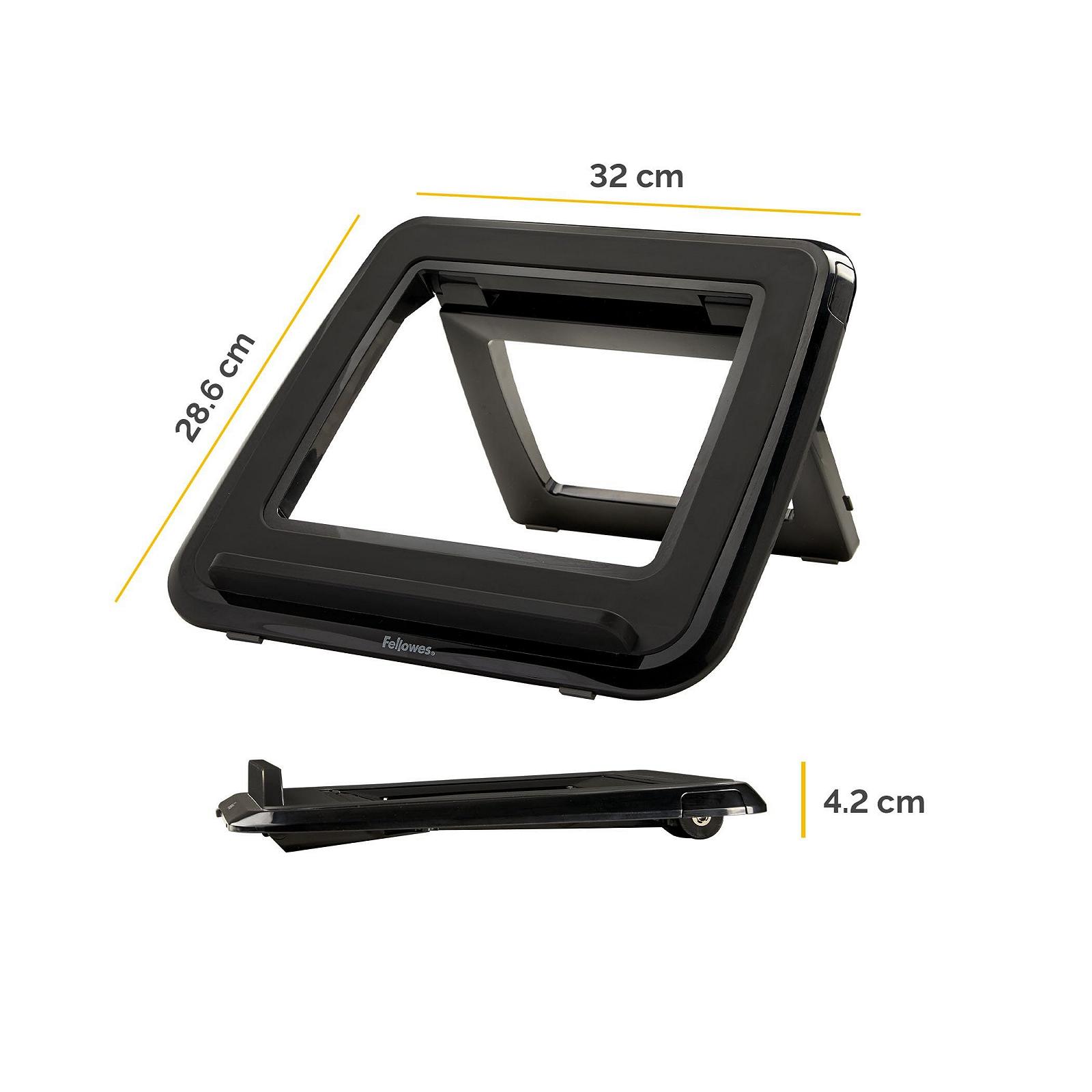 Подставка для ноутбука Fellowes Everyday Регулируемая 7 положений Black, фото №4 Подставка для ноутбука Fellowes Everyday Регулируемая 7 положений Black, фото №4