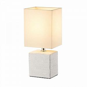 Настільна лампа Reality Leuchten Ping R50131001 E14 40 Вт 29 см Біла - Фото 1