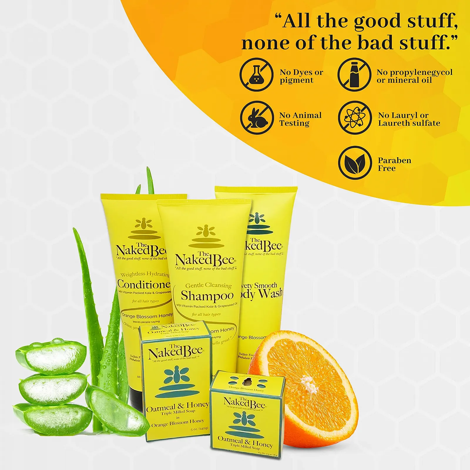 Крем для рук The Naked Bee Orange Blossom Honey Serious Repair 96 мл, фото №4