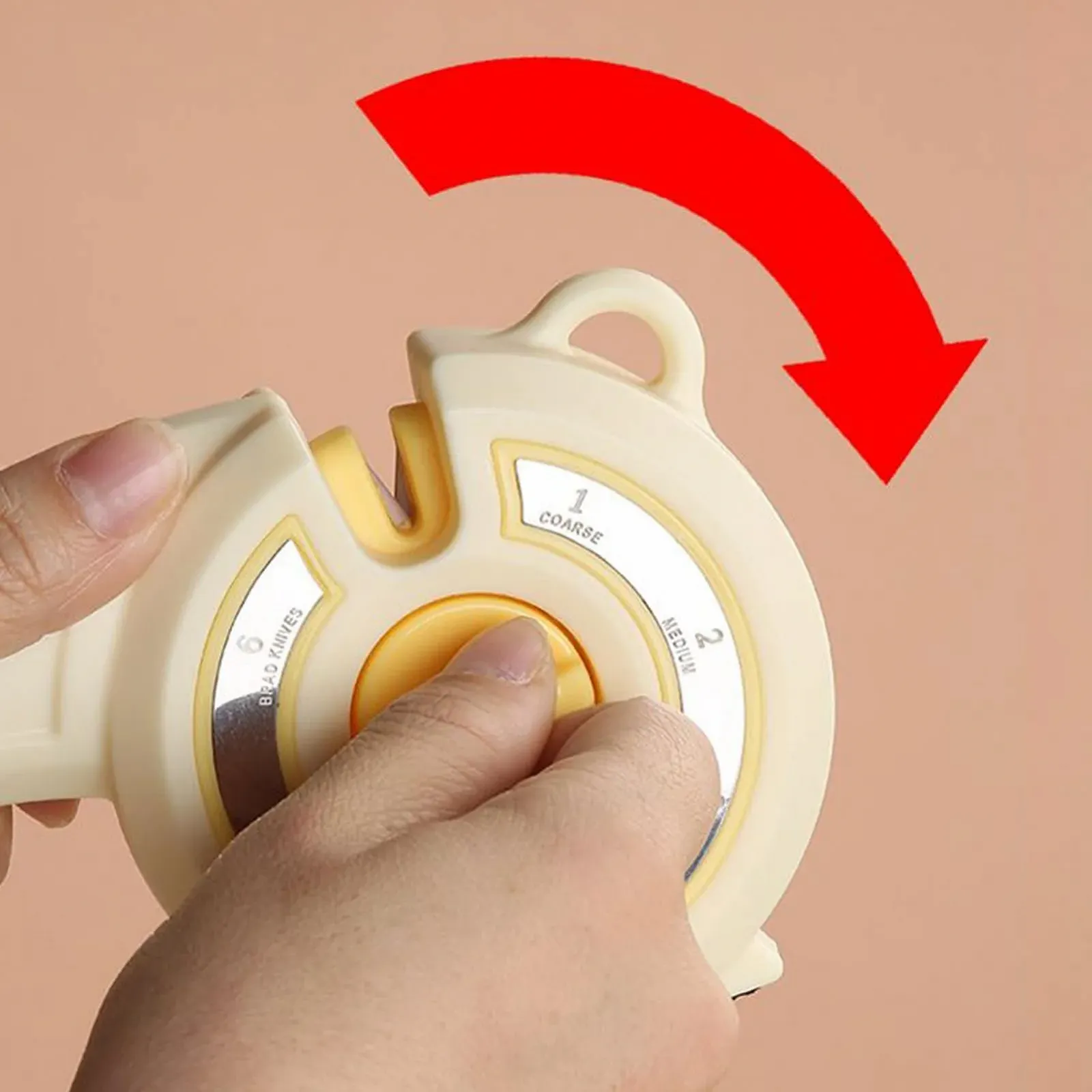 Точило ручна Multifunctional Kitchen Helper Tool Sharpener багатофункціональна, фото №6