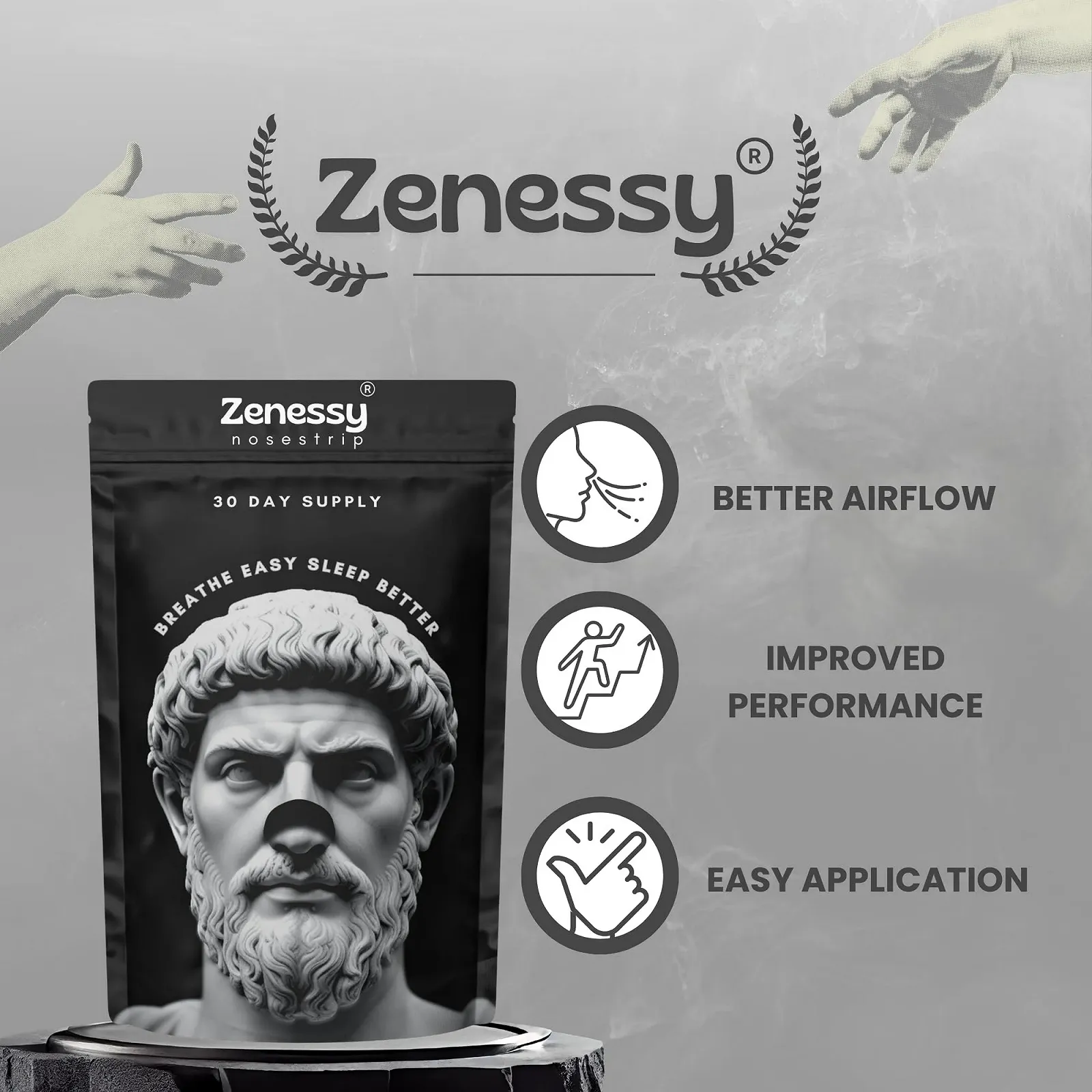 Полоски для носа Zenessy, 30 шт, фото №2