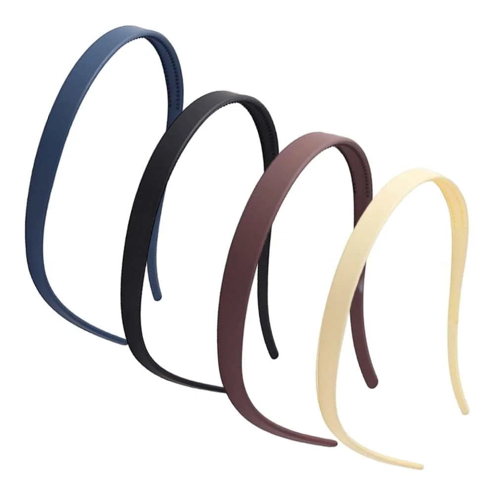 Набір з 4 обручів для волосся, матове покриття, фото №7